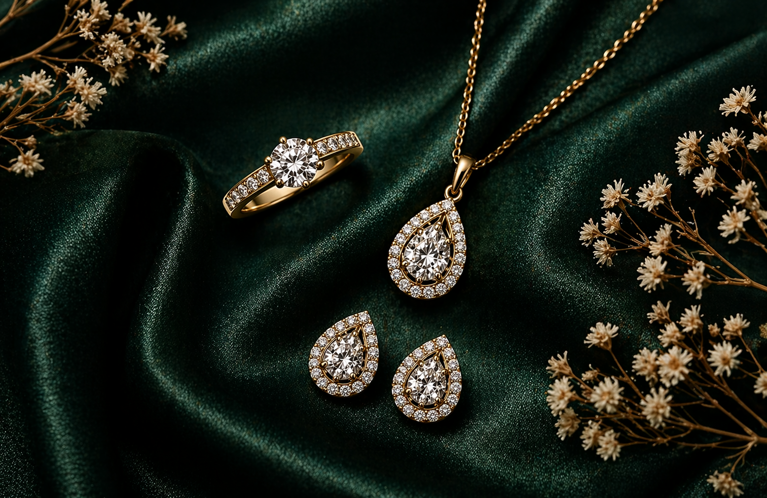 HaloStone Jewels — Luxury jewellery collection